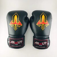 ARWUT - BG2 Boxing Gloves - Black/Red - 14oz