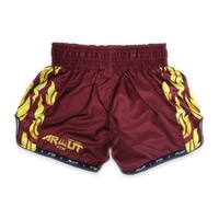 ARWUT - 'Ascent' Muay Thai Shorts - Crimson Red/Small