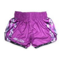 ARWUT - 'Ascent' Muay Thai Shorts - Byzantium Purple/Extra Large