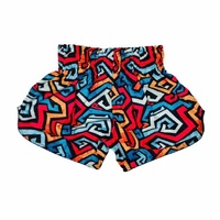 ARWUT - 'Zig Zag' Muay Thai Shorts - Extra Small