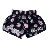 ARWUT - Moo Deng Monogram Muay Thai Shorts - Extra Extra Small