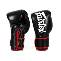 FAIRTEX - BGV14 Microfibre Boxing Gloves (BGV14) - Black/12oz 