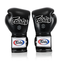 FAIRTEX - "Heavy Hitter" Mexican Style Boxing Gloves (BGV9) - Black/12oz