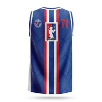 FAIRTEX - Basketball Jersey (JS19) - Blue/Small