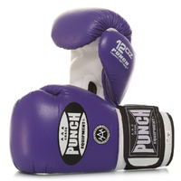 PUNCH - Trophy Getters Boxing Gloves - Black/16oz 