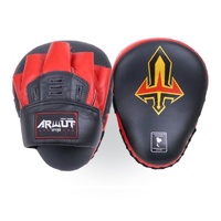 ARWUT - FMC1 Curved Focus Mitts - Black/Red