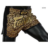 FAIRTEX - Leopard Slim Cut Muay Thai Boxing Shorts (BS1709) - Extra Small