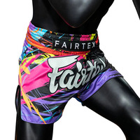 FAIRTEX - "World Music" Black Muay Thai Shorts (BS1934) - Small
