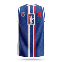 FAIRTEX - Basketball Jersey (JS19) - Blue/Small