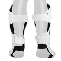 TUFF - Tiger MMA Shin Guards - White/Medium