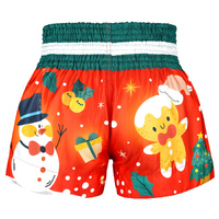 TUFF - Christmas Muay Thai Shorts (Design 1) - Extra Small