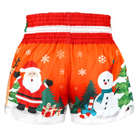 TUFF - Christmas Muay Thai Shorts (Design 4) - Extra Small