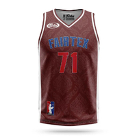 FAIRTEX - Basketball Jersey (JS19) - Blue/Small
