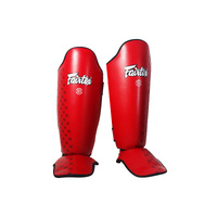 FAIRTEX - Competition Shin Guards - RED (SP5) - Medium 