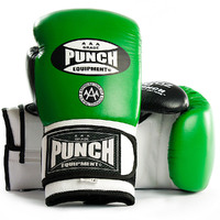 PUNCH - Trophy Getters Boxing Gloves - Black/16oz 