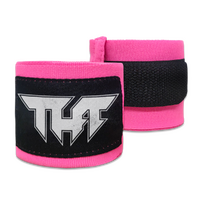 TUFF - Elasticised Hand Wraps - Pink