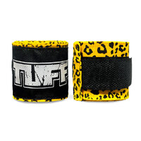 TUFF - Elasticised Nylon Hand Wraps - Black Camo