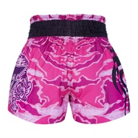 TUFF - Pink Camouflage Thai Boxing Shorts - Small