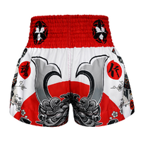 TUFF - 'The Samurai of Siam' Thai Boxing Shorts - Large
