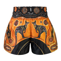 TUFF - 'AUSTRALIA' Thai Boxing Shorts - Extra Extra Large