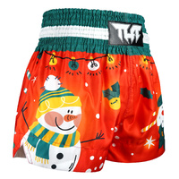 TUFF - Christmas Muay Thai Shorts (Design 1) - Extra Small