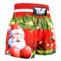 TUFF - Christmas Muay Thai Shorts (Design 9) - Extra Small
