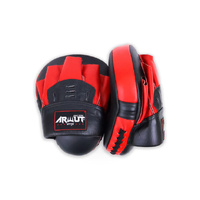 ARWUT - FMC1 Curved Focus Mitts - Black/Red