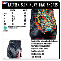 FAIRTEX - "Kabuki" Muay Thai Shorts (BS1912) - Extra Extra Large