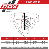 RDX - F6 Kara Groin Guard - Black - Small