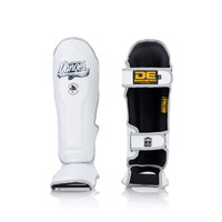 DANGER - Supermax Shin Guards - White/Extra Large