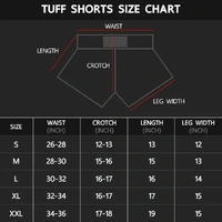 TUFF - Christmas Muay Thai Shorts (Design 1) - Extra Small