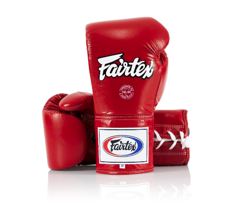 FAIRTEX Professional Leather/Lace Up Fight Gloves (BGL6)
