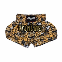 ARWUT - 'Old School Graffiti' Muay Thai Shorts