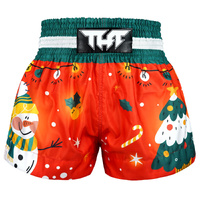 TUFF - Christmas Muay Thai Shorts (Design 1)