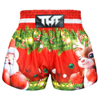TUFF - Christmas Muay Thai Shorts (Design 9)