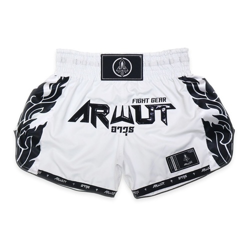 ARWUT - 'Ascent' Muay Thai Shorts - Frost White/Small