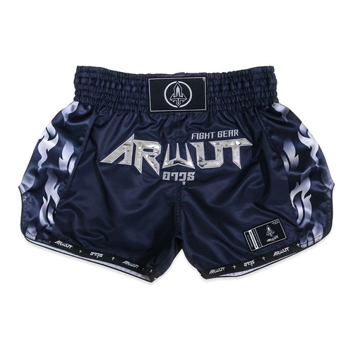 ARWUT - 'Ascent' Muay Thai Shorts - Oxford Blue/Small