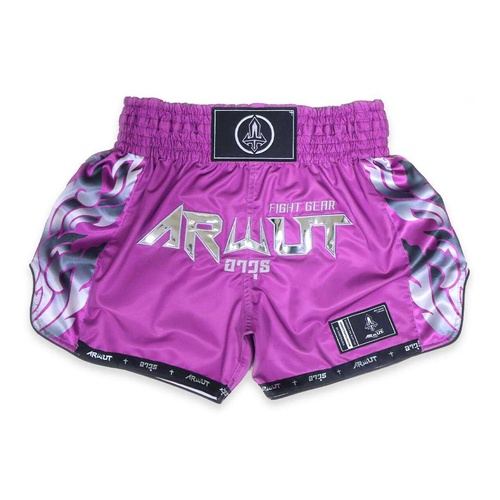 ARWUT - 'Ascent' Muay Thai Shorts - Byzantium Purple/Extra Large