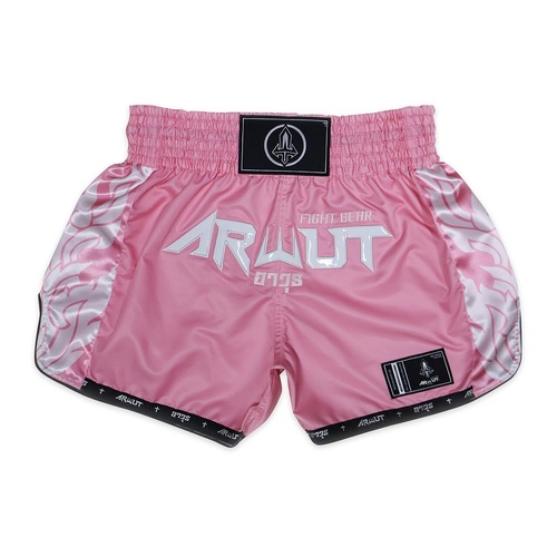 ARWUT - 'Ascent' Muay Thai Shorts - Sakura Pink/Large