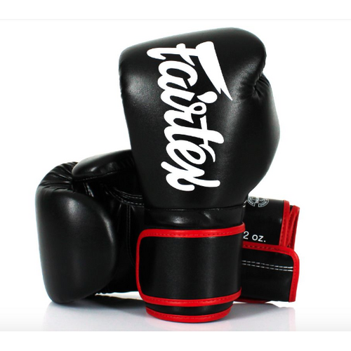 FAIRTEX - BGV14 Microfibre Boxing Gloves (BGV14) - Black/12oz 