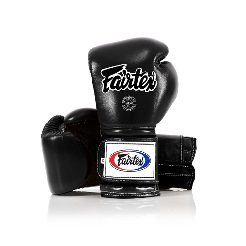 FAIRTEX - "Heavy Hitter" Mexican Style Boxing Gloves (BGV9) - Black/12oz