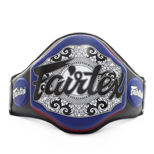 FAIRTEX - Triple Champ Microfibre Belly Pad (BPV3) - White w/ Red Front