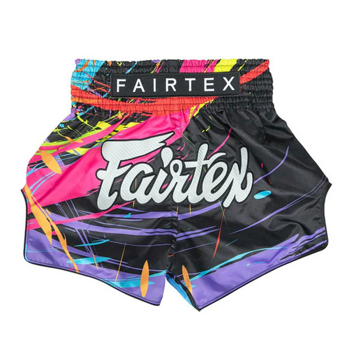 FAIRTEX - "World Music" Black Muay Thai Shorts (BS1934) - Small