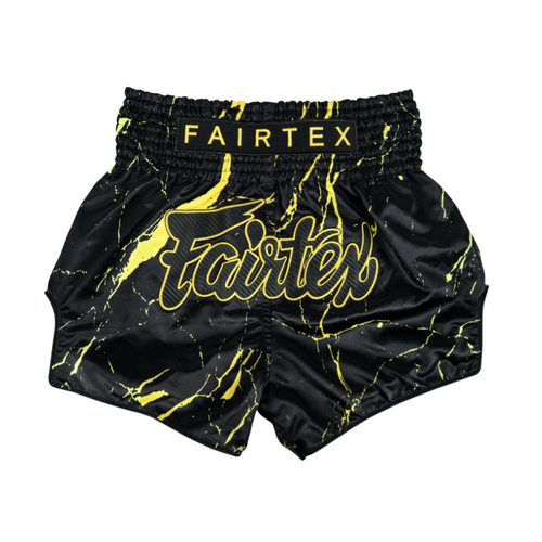 FAIRTEX - Black Marble Muay Thai Shorts (BS1947) - Small