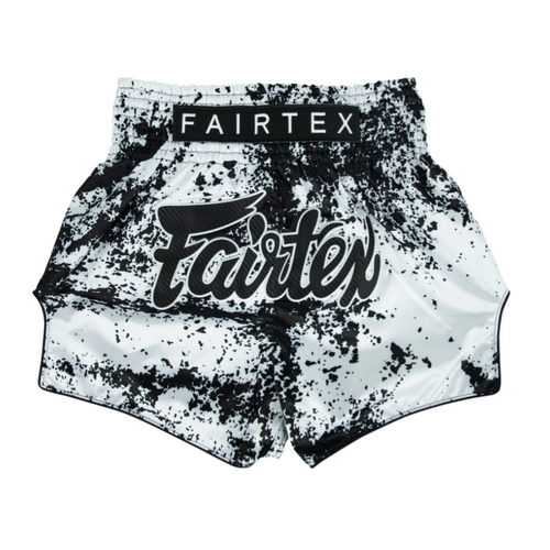 FAIRTEX - Grunge White Muay Thai Shorts (BS1948) - Small