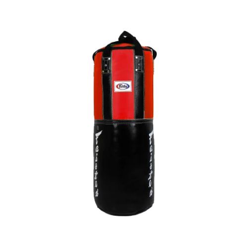 FAIRTEX - 100cm Extra Large Heavy Bag/Unfilled (HB3) - Black/Red