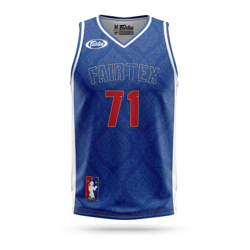 FAIRTEX - Basketball Jersey (JS19) - Blue/Small