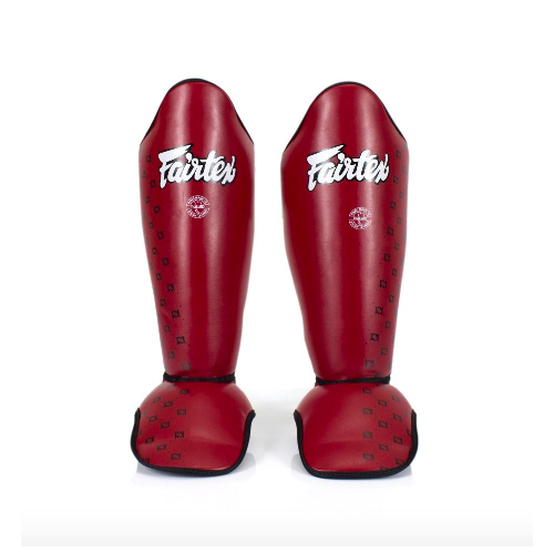 FAIRTEX - Competition Shin Guards - RED (SP5) - Medium 