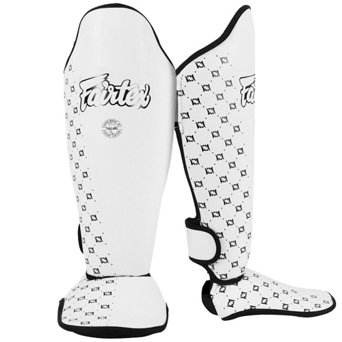 FAIRTEX - Competition Shin Guards - WHITE (SP5) - Large