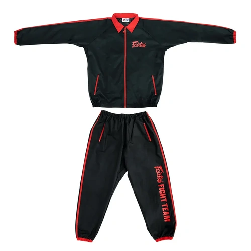 FAIRTEX - New Sweat/Sauna Suit - Black/Red (VS4) - Small